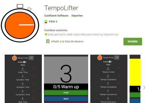 Tempo Lifter